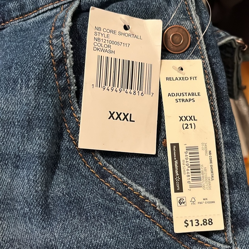 No Boundaries Overall Shorts - Picture 9 of 12